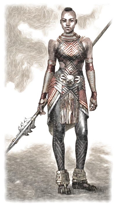 Guerrière Otnagha